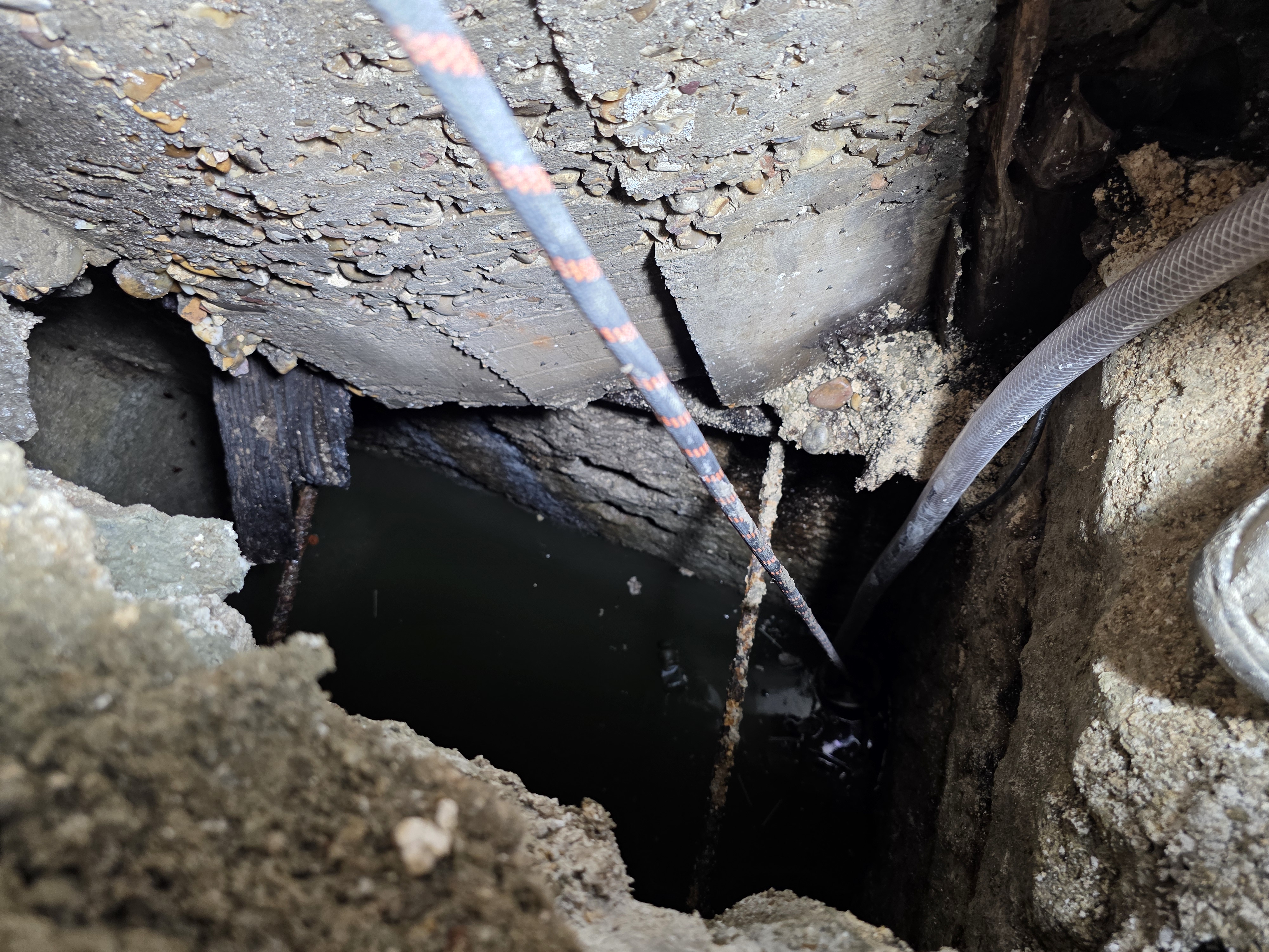 RECALCE DE CIMENTACIÓN Before